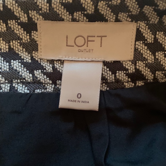 Loft Jacquard Fitted Skirt - Picture 3 of 3